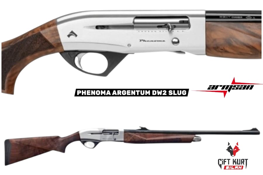 ARMSAN PHENOMA ARGENTUM DW2 SLUG OTOMATİK YİVSİZ AV TÜFEĞİ